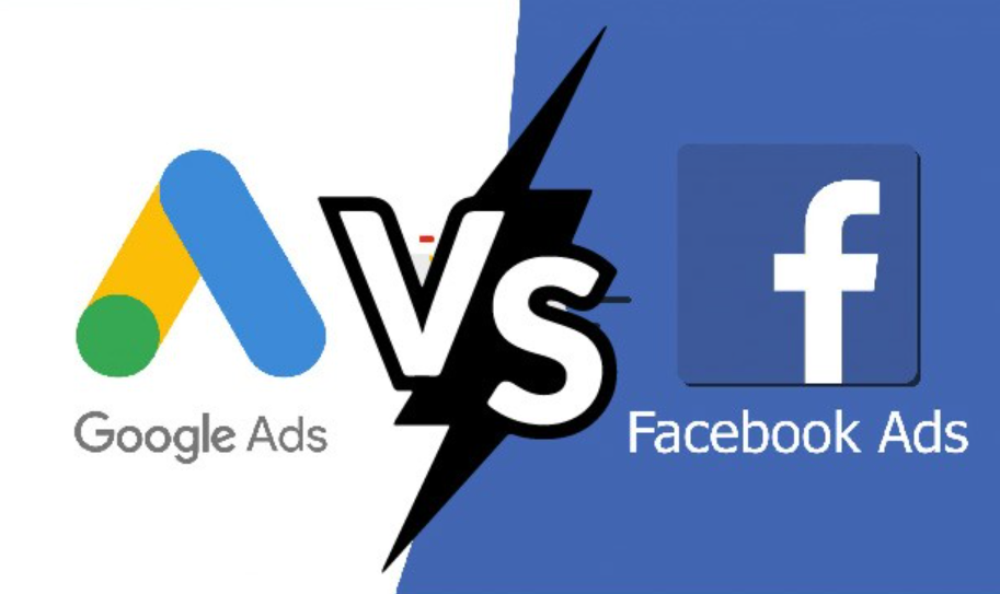 مراجعة بين إعلانات Google ضد إعلانات Facebook